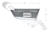30132868 Knapen Cover Plate, Type 1.5 - Right Hand (UK OS)