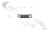NKTXXX355268 Fliegl Aggregate Pushout Spring for Scrapers (pushing wall)