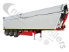 S501/10445 STAS Agrostar Aluminium Bottom Rail Profile - 10.495m Length