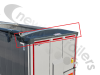 Patten 3 - Seawolf Blue   Dawbarn Cover Sheet Rear Back Flap For STAS Agrostar Seawolf Blue