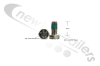 N1009833 SAF King Pin Bolts For Titan Tallboy - M14 x 30mm (High Tensile Strength 10.9)
