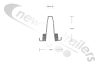 BPW0339733120 BPW Return Spring (Hook)
