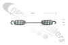 BPW0539758030 BPW Brake Shoe Return Spring