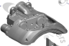 JAE0250410283 DCA Mercedes RK Left Hand Caliper (NS) TE5/8TC7