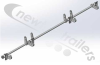 F-108749600 STAS Rear Locking Bar Assembly Including Hooks For STAS Agrostar