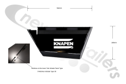 30167081 Knapen Cover Plate, Type 30 - Right Hand (UK OS)