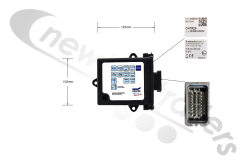 30113803 Knapen Receiver BLACK BOX ONLY Without Housing - 12 Function