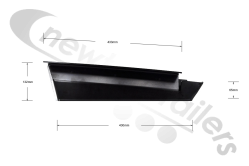 30163064 Knapen Cover Plate, Sideplate Right side Type 10