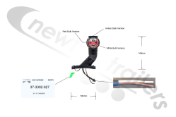 31-3302-027 Aspoeck Fliegl Marker Light - Superpoint 3 Bulb Ecoflex/Ecopoint 2 r/w/a RH 24v (UK OS)