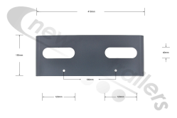 NT Celerity Bra 01 Newton Celerity Tyre Inflation Control Unit Mounting Bracket STAS AgroStar