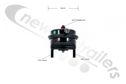 N1001070 Brake Chamber Type 16" for disc brake