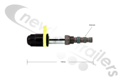 6305013.01 Cargo Floor Reverse Function Cartridge Valve & Solenoid For GF3LP-2 (E-Controlled) System