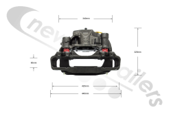 60133 REMAN - SAF Caliper Assembly Left SBS 2220 H01 Nearside