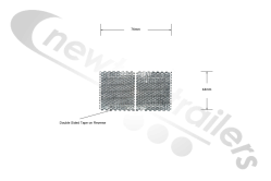 94/03/00 Rubbolite Front Reflector
