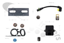 EBPMS WABCO Knapen, STAS AgroStar, Buildstar and Watertight (ANY WABCO FITTED) With Smartboard No Tyre Pilot - EBPMS Kit