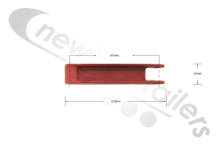 N1010968 Frueahuf Rear Door Watertight Lifting Arm Bracket