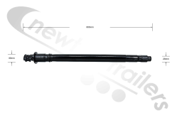 02262150100 SAF SNK 300x200 Camshaft Left 662.5