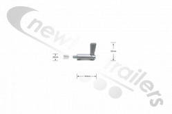 2311014 STAS Grain Hatch Rack & Pinion Spring Lock For Tailboard
