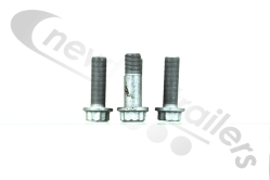 UNCSFAX0032 Universal Components SAF Caliper Bolt kit
