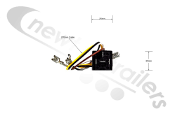 12-3970-584   Aspoeck SMCG, Relay Style, 4 x Pin, Europoint 2, 1A, 24v