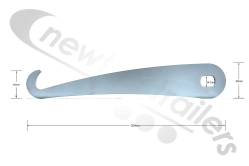  F-113073300 STAS Aluminium Ladder Hook