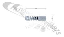 NKTXXX365240 - CS-28/5/35-S235 Fliegl Aggregate Plow Spring