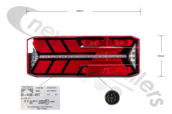 25-4122-017 Aspoeck EcoLED III RH Nearside 7-Pin (+4x 2 pole ASS2 (2xT+R+SMCG)) SP 4 24V