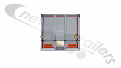Built To Chassis No STAS Agrostar 75 Cuyd Complete Replacement Rear Door