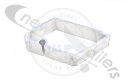 S524/08905 Stas Aluminium Top Rail 8905mm