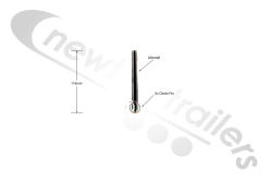 CERF100X Newton Trailers Tailgate SDC Water Tight Air Ram Female Mounting Bracket Pin