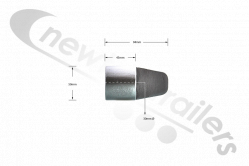 M-55000401 STAS Lock Keep For Walking Floor® Door Weld On
