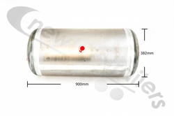 BDICO10426 Knapen Air Tank Aluminium 100LT 382 x 900mm