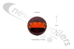 41-1684-007 Aspoeck Hamburger Lamp - Bulb Tail/Flash/Stop - Hard Wiring