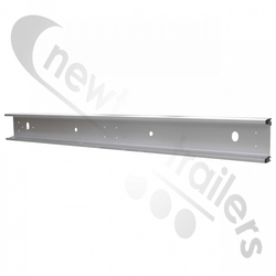 14-4164-001 REAR BUMPER / LIGHT BAR Aluminium Pre Drilled Without Lights,Wiring or Junction Box - Naked Aspoeck