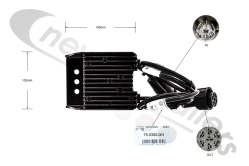75-0300-107 Aspoeck LCG LED Control Gear Power Box For LED Upgrade