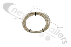 TIRK - 14M With Ends Cover Sheet TIR Cord 14 Mtr with ends