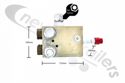 03244610 Keith Walking Floor® RFII & Workhorse Control Valve Assembly