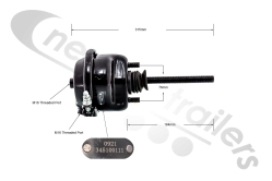 E-8716 STAS Brake Chamber Type 12 For Rear Door Without Fork