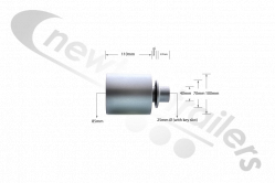 23-WRAPTOR 4.5 POLE DRIVE Dawbarn Wraptor Drive For Automatic Roll Over Sheet System
