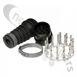 13-1530-004 Aspoeck Wiring Plug ASS1 15 Male Pins - Repair Kit