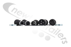 13-1720-005 Aspoeck Wiring Plug ASS3 17 Female Pins - Repair kit