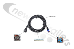 950 800 481 Haldex Colas 7m Din Aux Cable