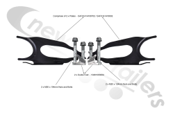 3.414.1089.01 SAF Axle Reinforcing Plate For IDP 2 Kit