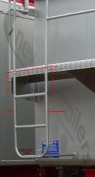 N1002942 PPG Catwalk Platform Ladder Or Steps Rail For PPG Tipping Trailer Part