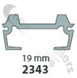 8223434308 Keith Plank or Slat 97mm Wide 6.4 Impact 2343 (2 ridge )13.300mm Length With Double Seal