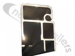 BALPR00022 Top Rail Profile For Trailers With Moving Headboard UK Offside Or Right Hand L=13468mm