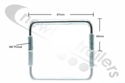 F00120352 Legras Wear Pad or Nylon Glider Bolt Threaded Version