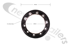 03.109.67.93.0 BPW Brake Drum For ECO Plus 420 x 180 - EcoMaxx (03.109.67.93.0)