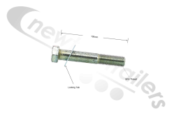 N1003688 Cargo Floor CF300 & 500 Ram Bolts With Locking Tab