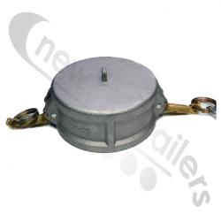 Dust Cap 4 inch alu Dust Cap 4 inch  for Blowing Trailers